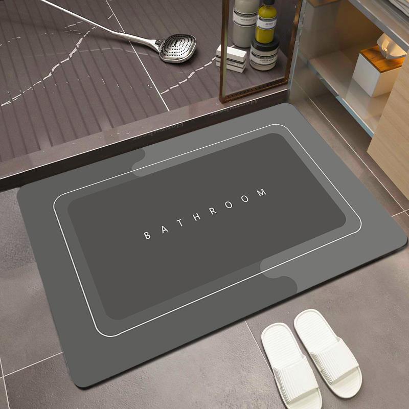 Zara Home Bathroom Mat - Супер впитывающий нескользящий коврик для ванной