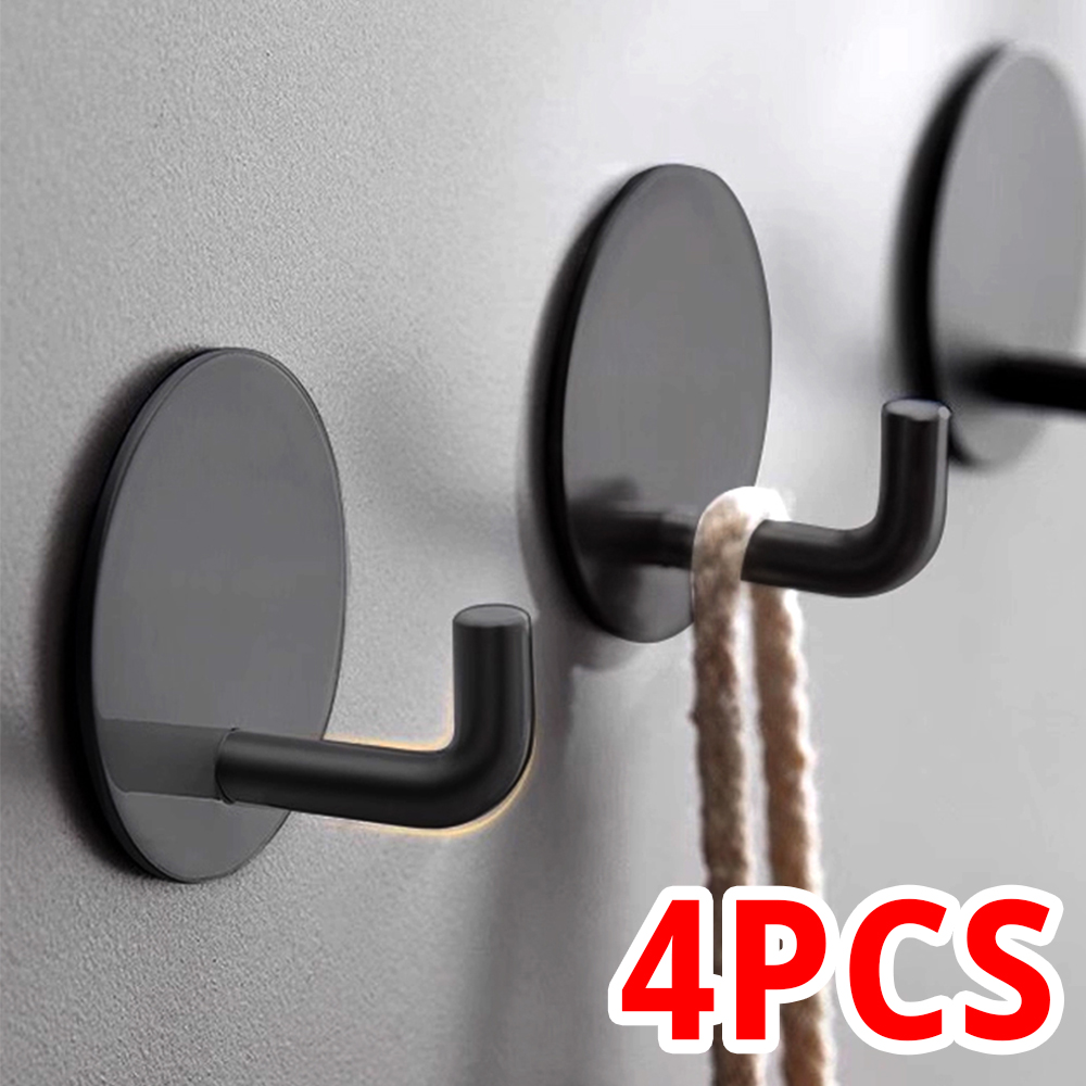 Robe Hook Adhesive - Самоклеящийся настенный крючок-стикер для одежды, полотенец,