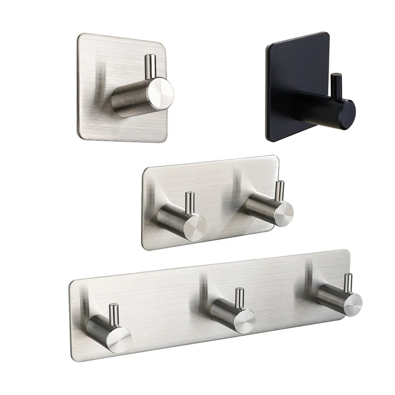 Robe Hook Adhesive - Крючки самоклеящиеся из нержавеющей стали 3M,