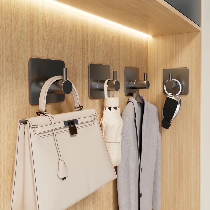 Robe Hook Adhesive - 1-5 шт. Самоклеящиеся крючки для полотенец