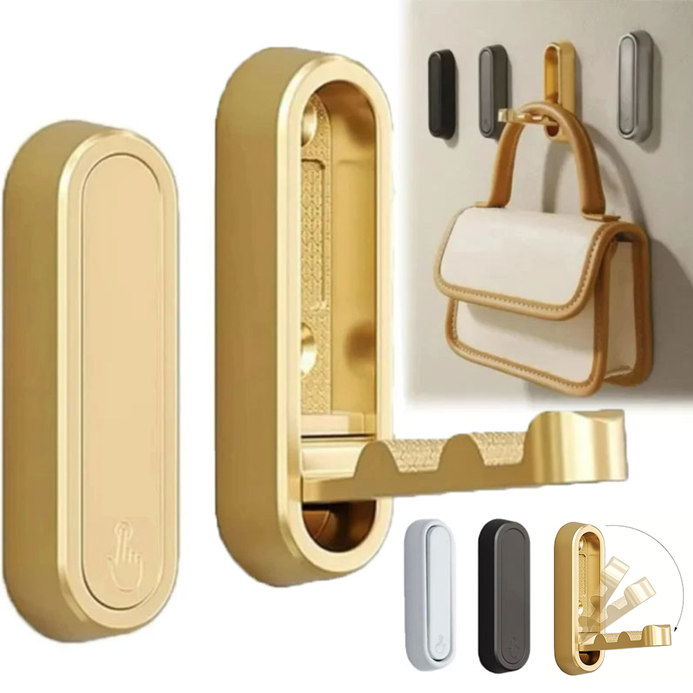 Robe Hook Adhesive - 1-3 шт. складных настенных крючков для