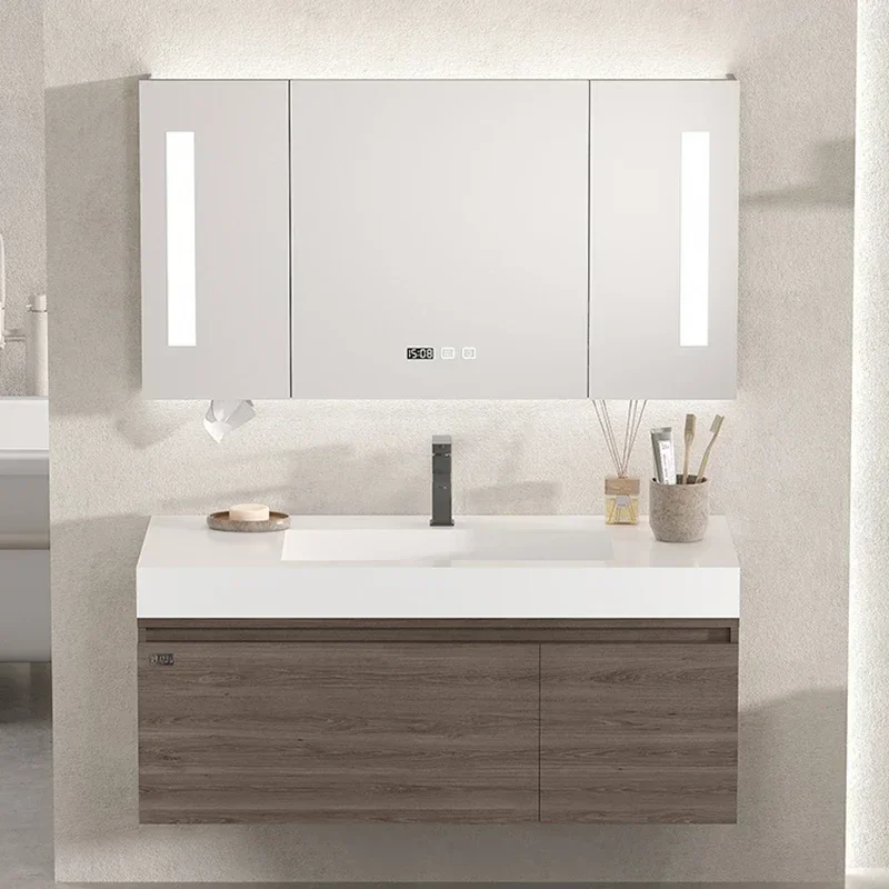 Japanese Home Bathroom Design - Японские деревянные туалетные столики для ванной
