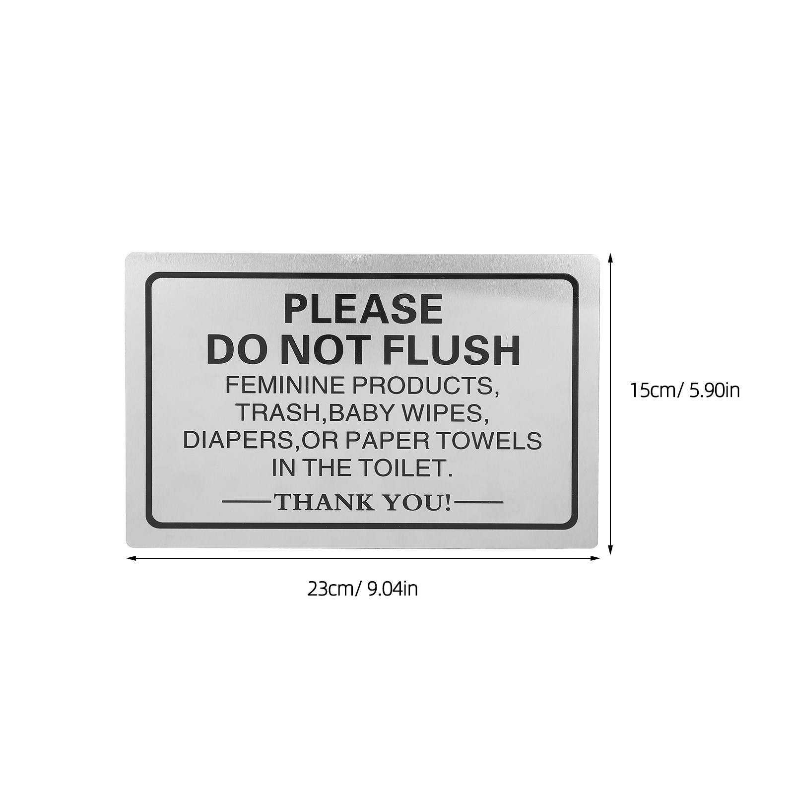 2 шт. алюминиевых табличек для – обзор и цена Home Bathroom Etiquette