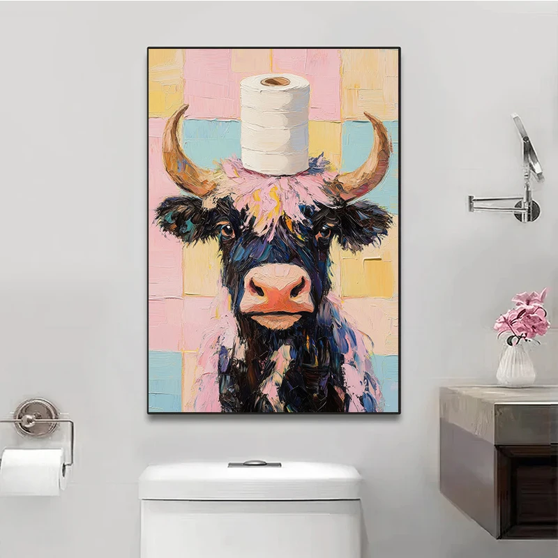 1 шт. безрамный постер с живот – обзор и цена Home Bathroom Wallpaper
