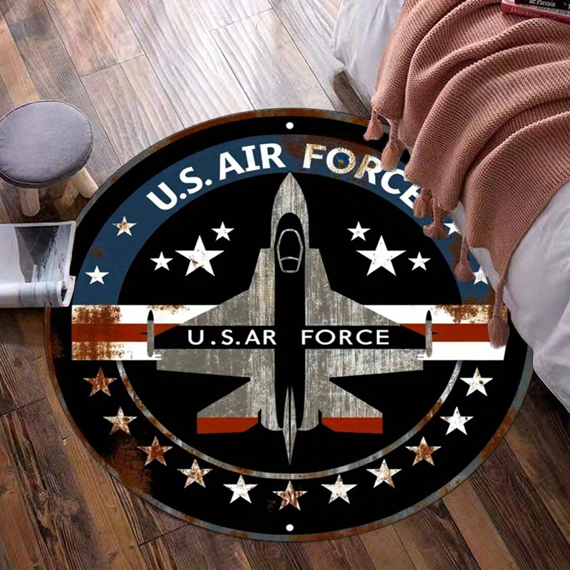 Американские ВВС RoundRugВоенн – обзор и цена Jet Home Bathroom Mats