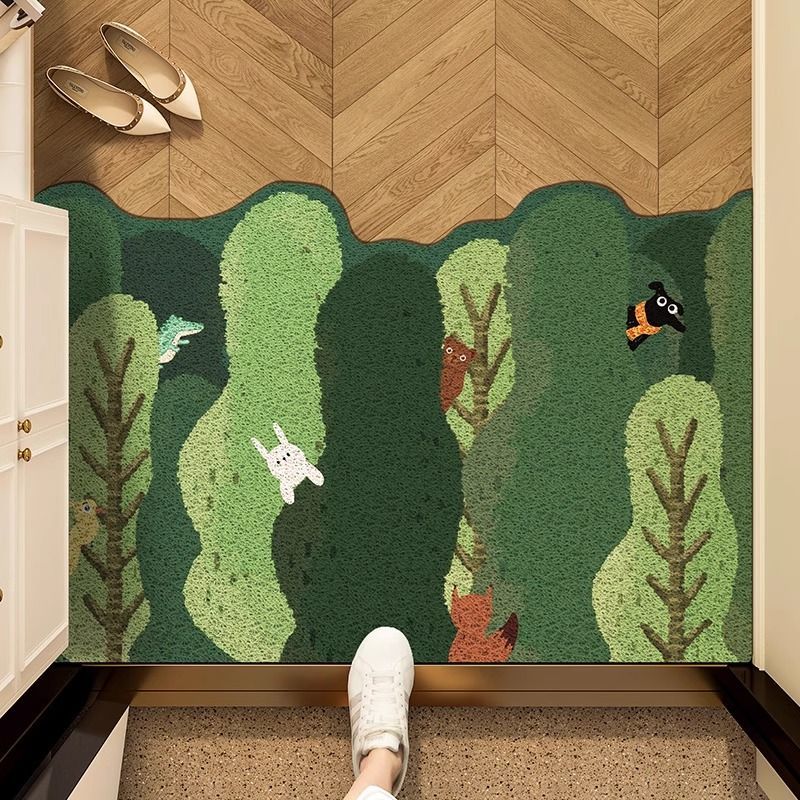 VIKAMA Входные шелковые круглы – обзор и цена Zara Home Bathroom Mat