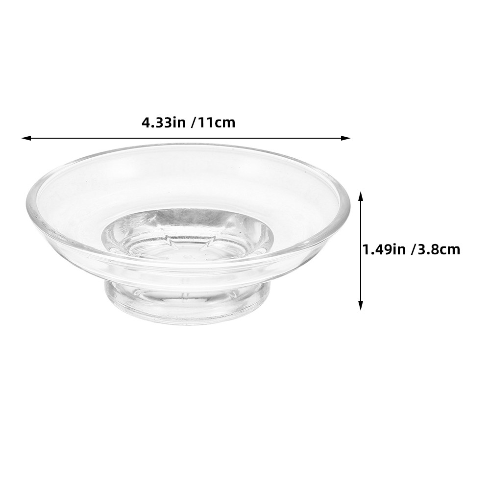 Прозрачная стеклянная мыльница – обзор и цена Glass Soap Dish