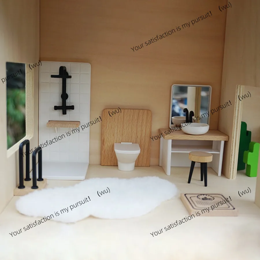 Модель ванной комнаты, имитаци – обзор и цена Home Bathroom Scene
