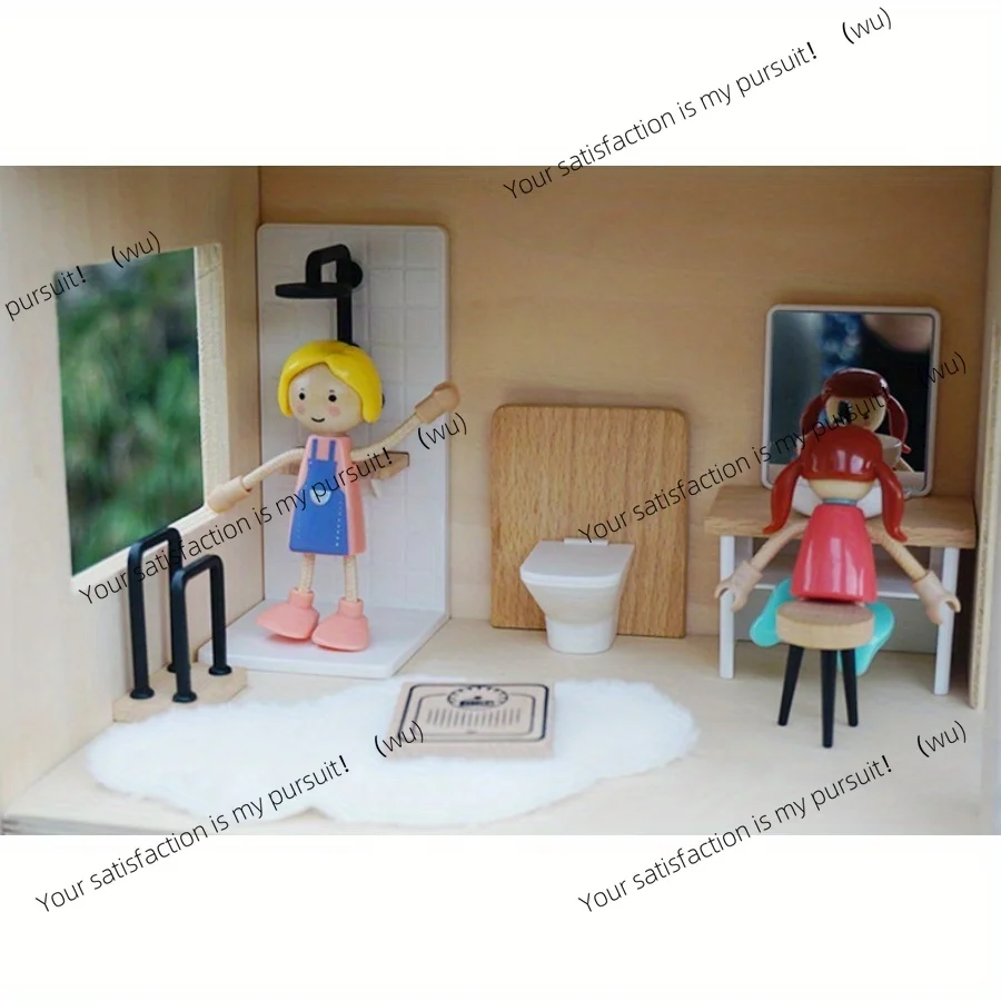 Модель ванной комнаты, имитаци – обзор и цена Home Bathroom Scene