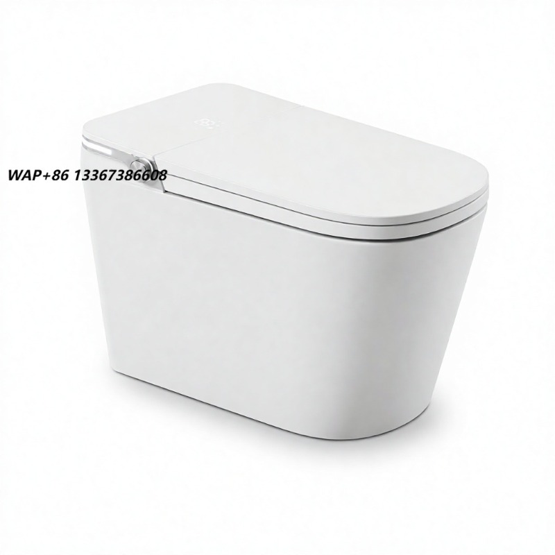 Белый умный унитаз с квадратно – обзор и цена Home Bathroom Toilet