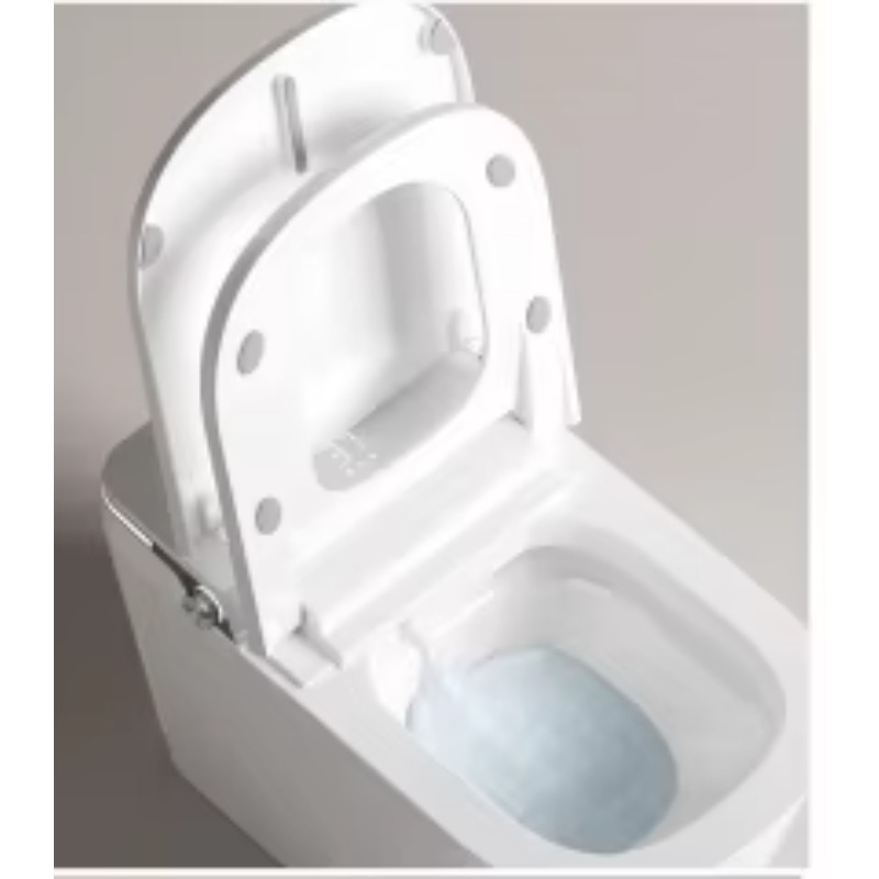 Белый умный унитаз с квадратно – обзор и цена Home Bathroom Toilet