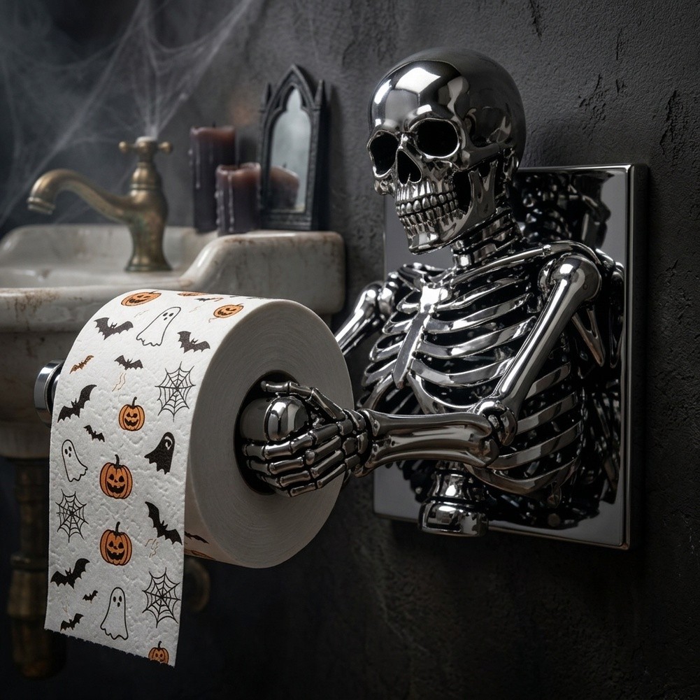 Готический держатель для туале – обзор и цена Home Bathroom Wallpaper