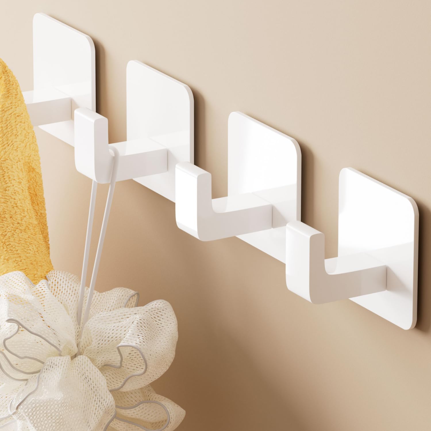 1 шт./5 шт./6 шт. квадратные с – обзор и цена Robe Hook Adhesive