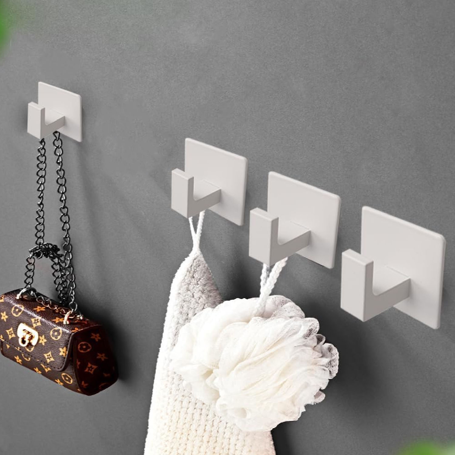 1 шт./5 шт./6 шт. квадратные с – обзор и цена Robe Hook Adhesive