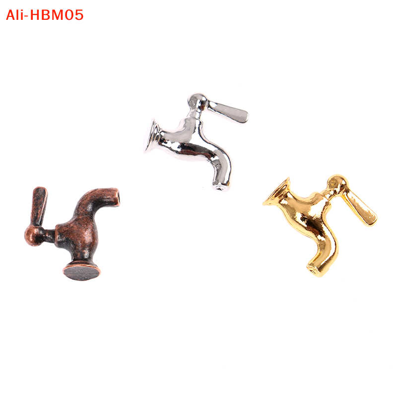 (HB05) 4 шт./компл. 1:12 Миниа – обзор и цена Home Bathroom Taps