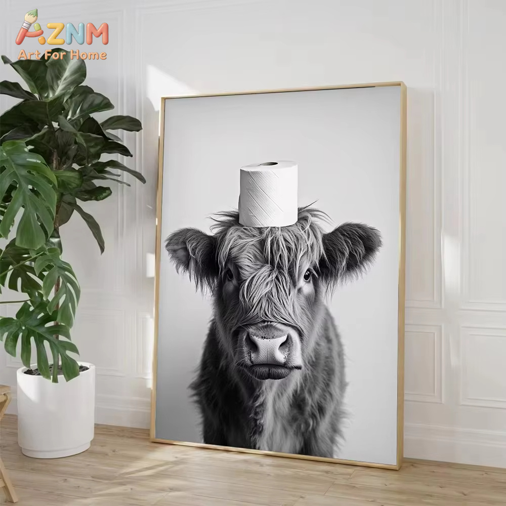 1 шт., Постер-принт на холсте  – обзор и цена Home Bathroom Wallpaper