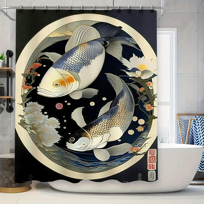 Винтажная японская занавеска д – обзор и цена Japanese Home Bathroom Design