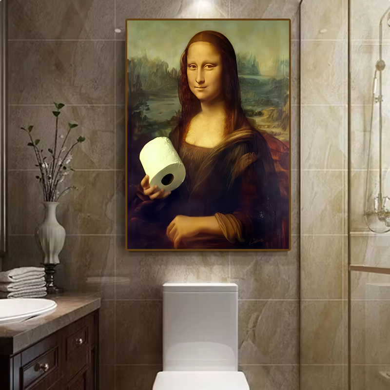 1 шт. Забавный абстрактный пос – обзор и цена Home Bathroom Toilet