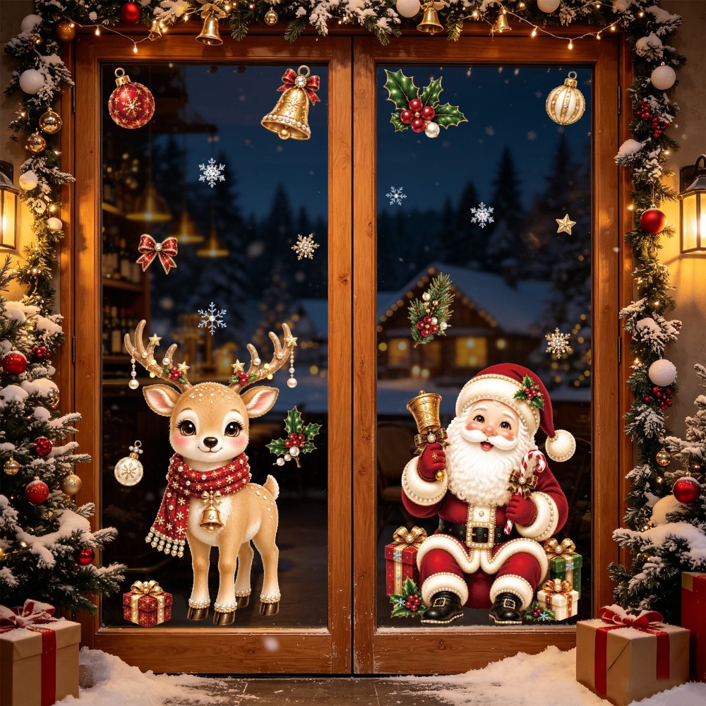 Рождество 2027: Новые наклейки – обзор и цена Home Bathroom Wallpaper