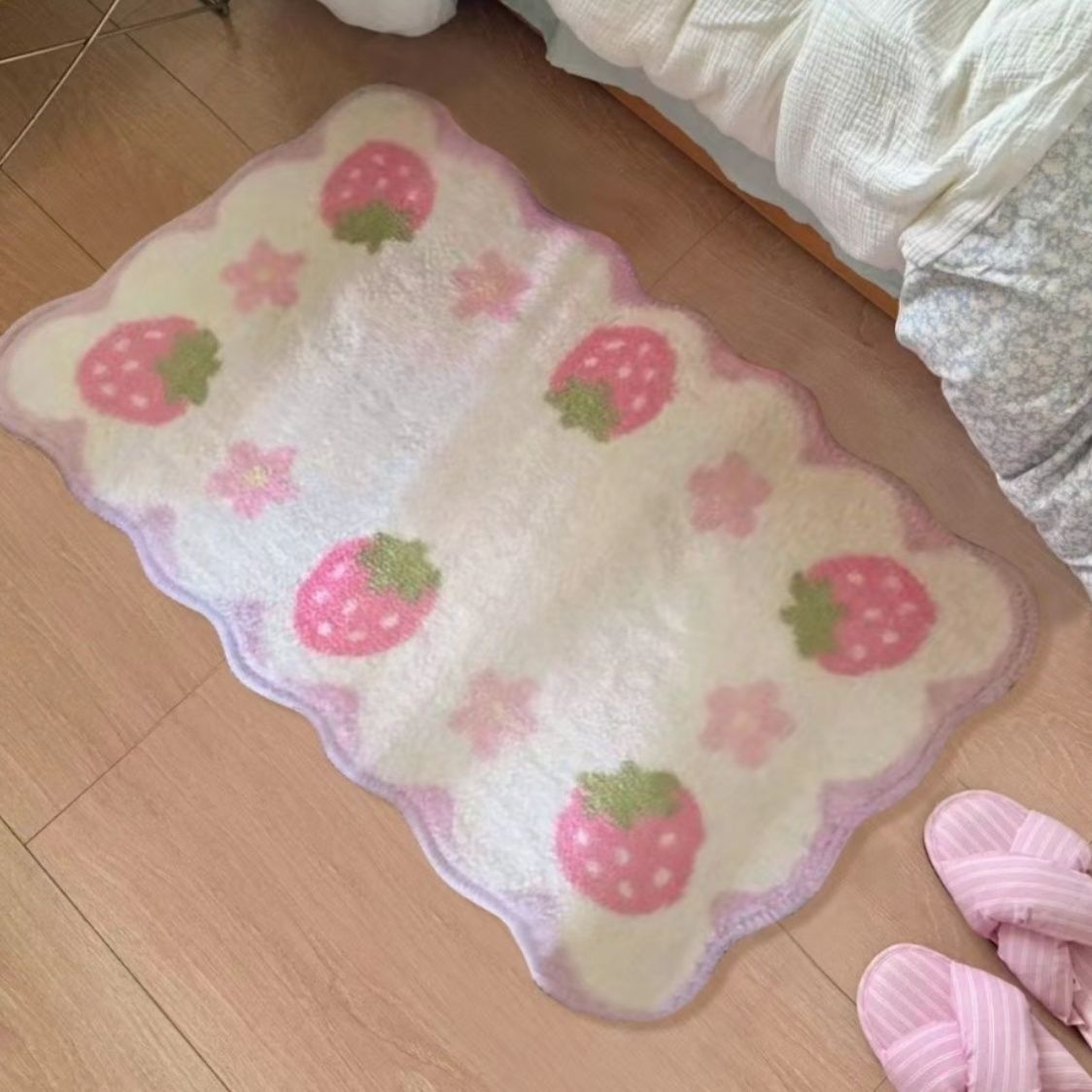 Коврик VIKAMA Sweet Strawberry – обзор и цена Zara Home Bathroom Mat