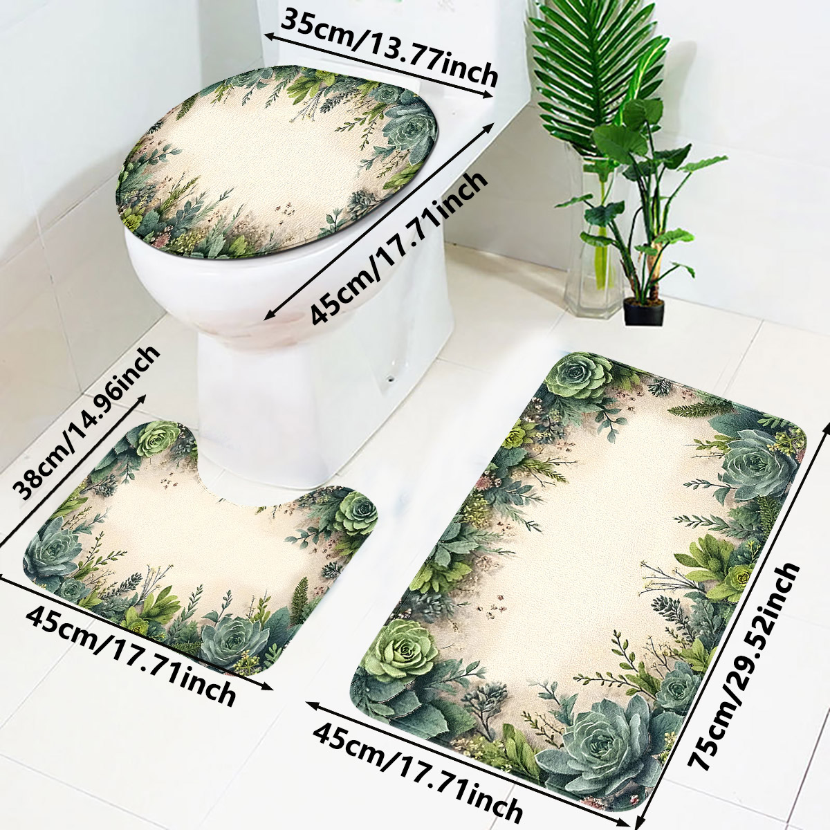 Ретро-набор для ванной комнаты – обзор и цена Zara Home Bathroom Mat