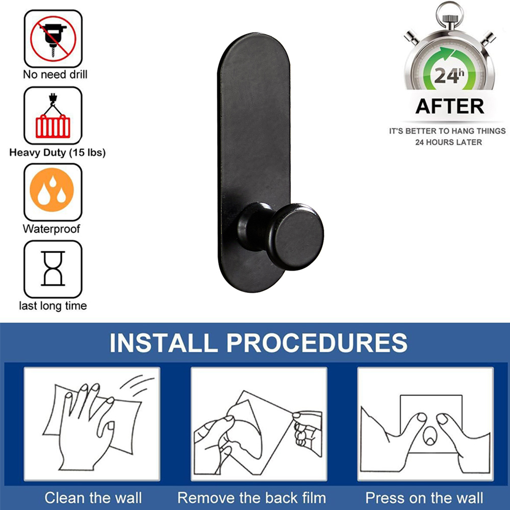1-5 шт. прочный клейкий настен – обзор и цена Robe Hook Adhesive