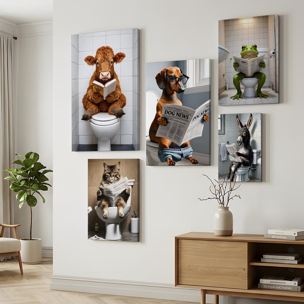 Картина на холсте в деревянной – обзор и цена Home Bathroom Toilet