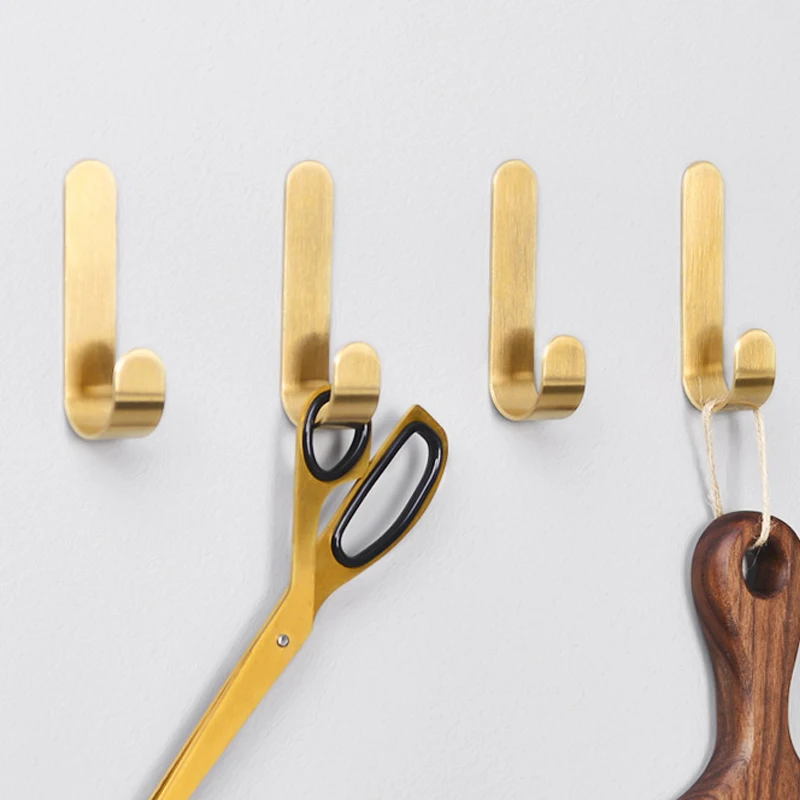 1-5 шт. латунные настенные крю – обзор и цена Robe Hook Adhesive