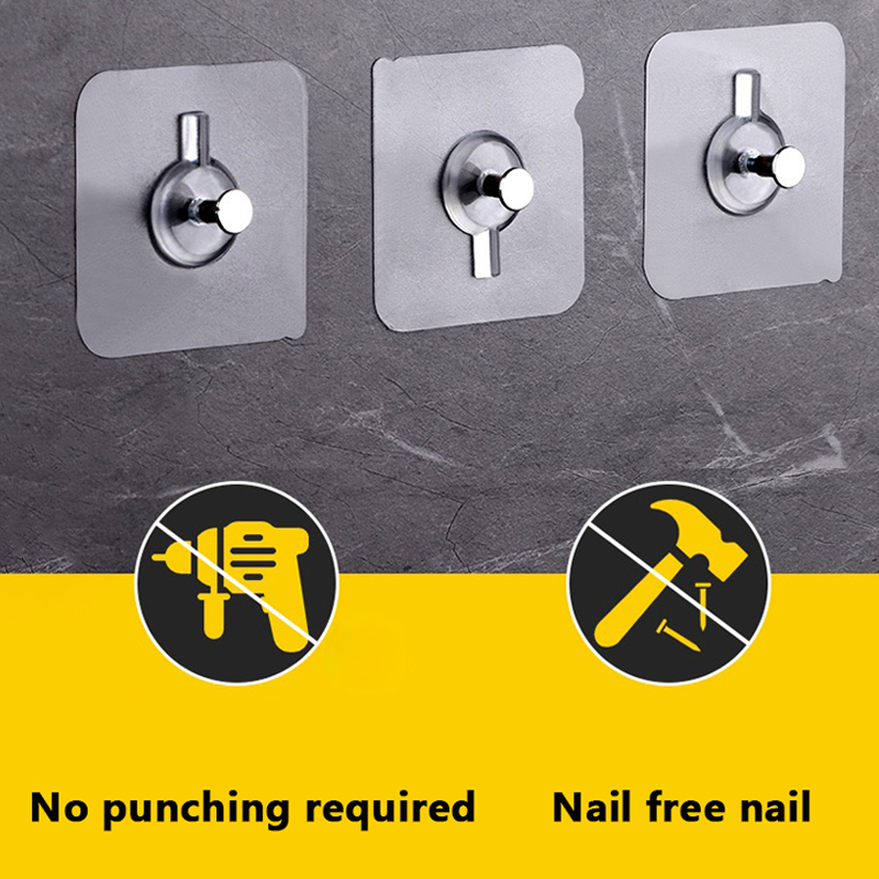 Крепкие крючки на клейкой осно – обзор и цена Robe Hook Adhesive