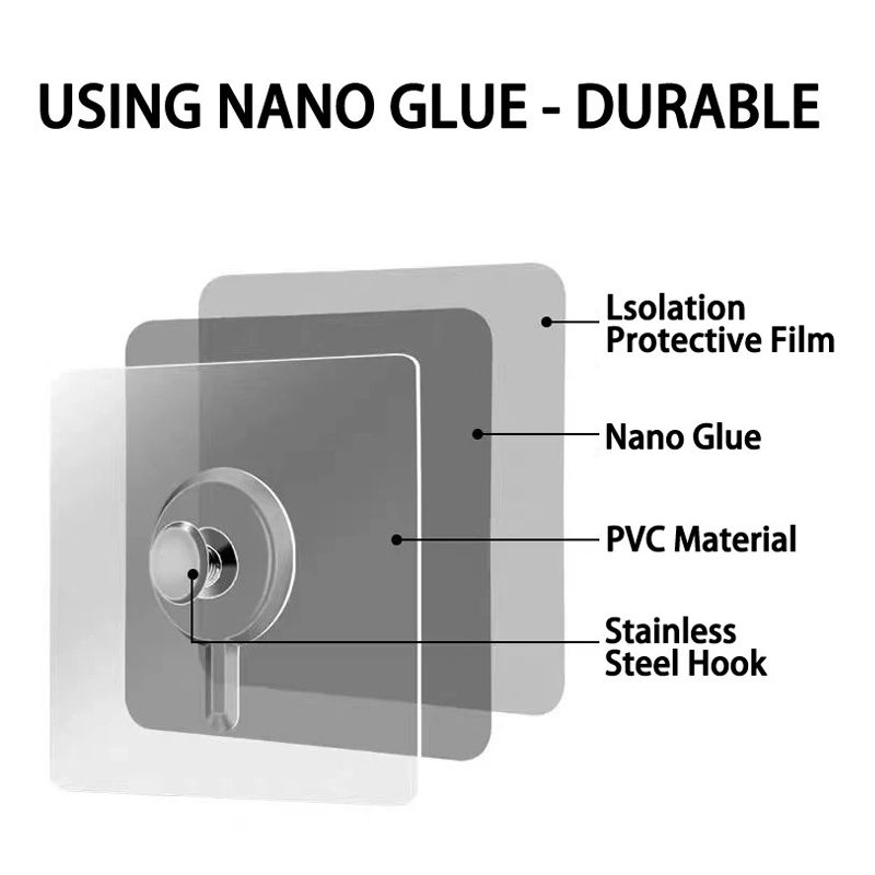Крепкие крючки на клейкой осно – обзор и цена Robe Hook Adhesive